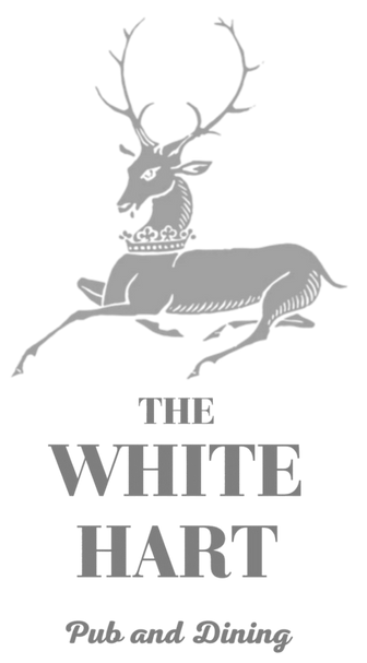 The White Hart menu design